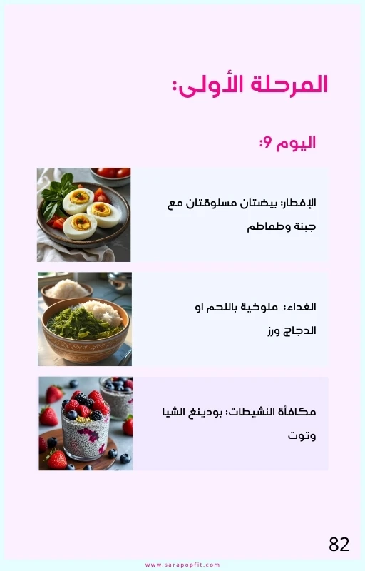 كتيب تحدي جسم الصيف 2025